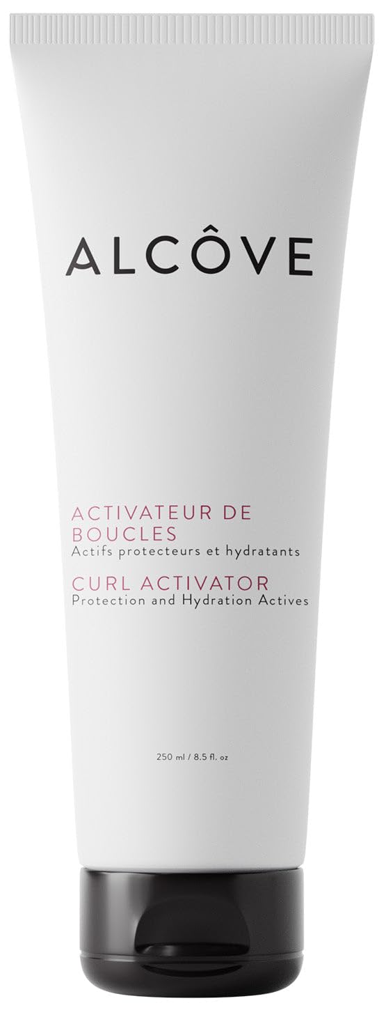 White Smoke Alcôve - Curl Activator for Curly Hair - Argan Oil, Pomegranate Seed & Mango Extract - Defining Cream for Wavy Hair - Anti Frizz - Moisturizing - Effective in High Humidity - 8.5oz