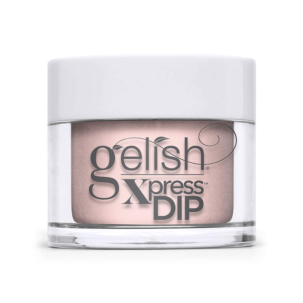 Lavender Gelish Xpress Dip (All About the Pout) Light Peach Nail Dip Powder, Vibrant Color, Professional Quality, High Shine, Chip-Resistant, 1.5 ounce.