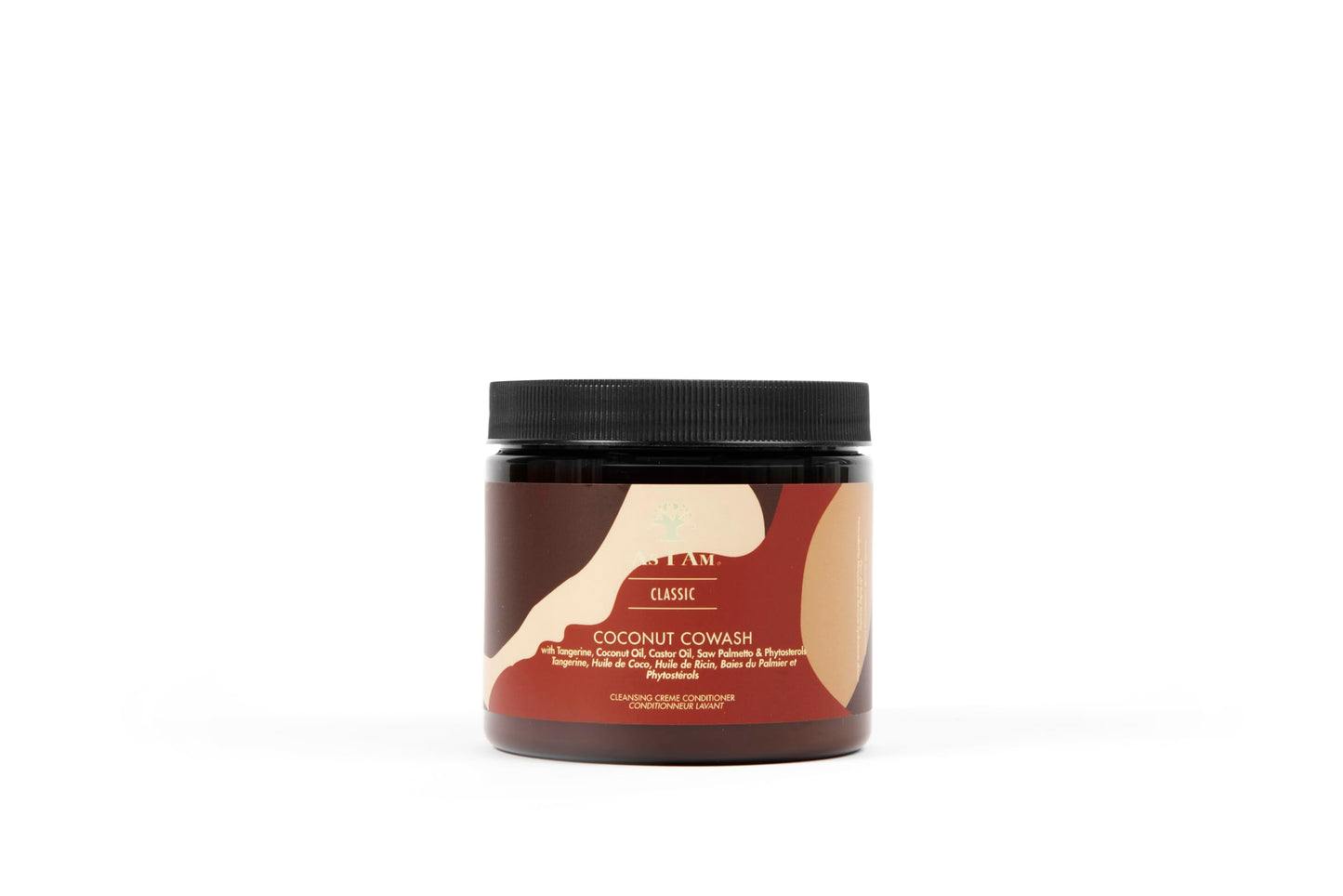 Dark Slate Gray As I Am Coconut Cowash - 16 ounce - with Saw Palmetto, Castor Oil, & Phytosterols - Cleansing Conditioner - Preserves Moisture - Sulfate Free - Paraben Free