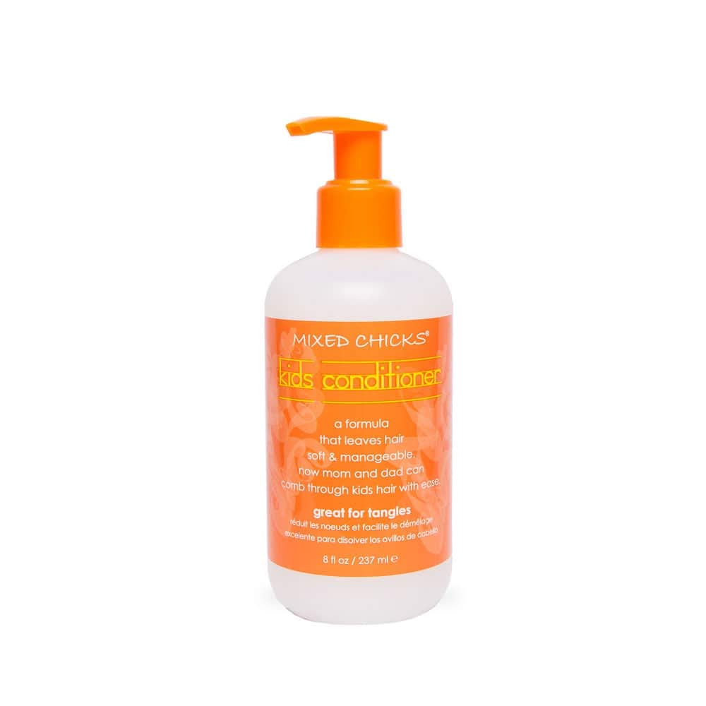 White Smoke Mixed Chicks Kids Gentle Conditioner with Safflower Seed Oil for Soft & Manageable Hair, 8 fl.oz.