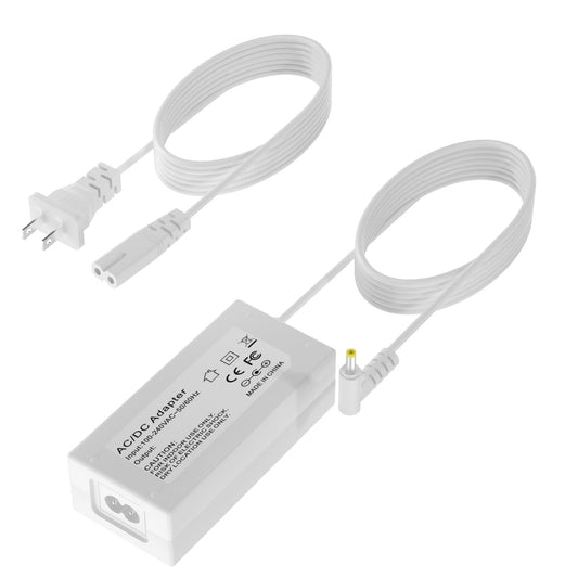 White Smoke 28V Power Cord for OPI LED Light Professional Gel Curing Nail Dryer Lamp Compatible with OPI LED LAMP 2017 GL902 Dual Cure Nail Light Power Adapter Charger