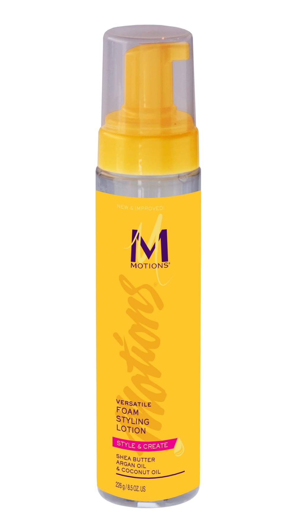 Gold (VALUE PACK OF 3) MOTIONS PROFESSIONAL SALON Versatile Foam Styling Lotion 8.5oz