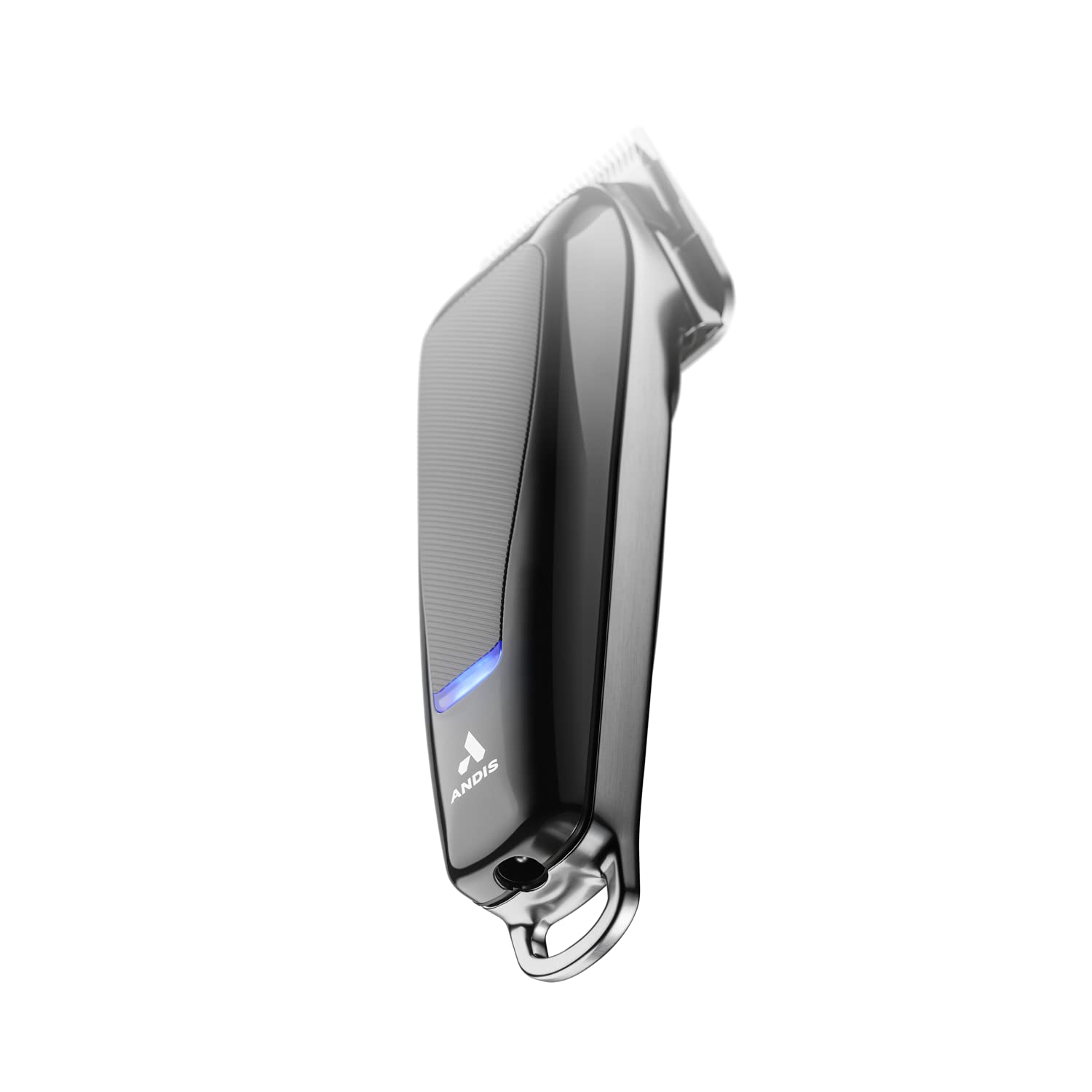 White Smoke Andis 86000 reVITE Cordless Lithium-Ion Adjustable Fade Hair Cutting Clipper with Stainless Steel Blade - Black