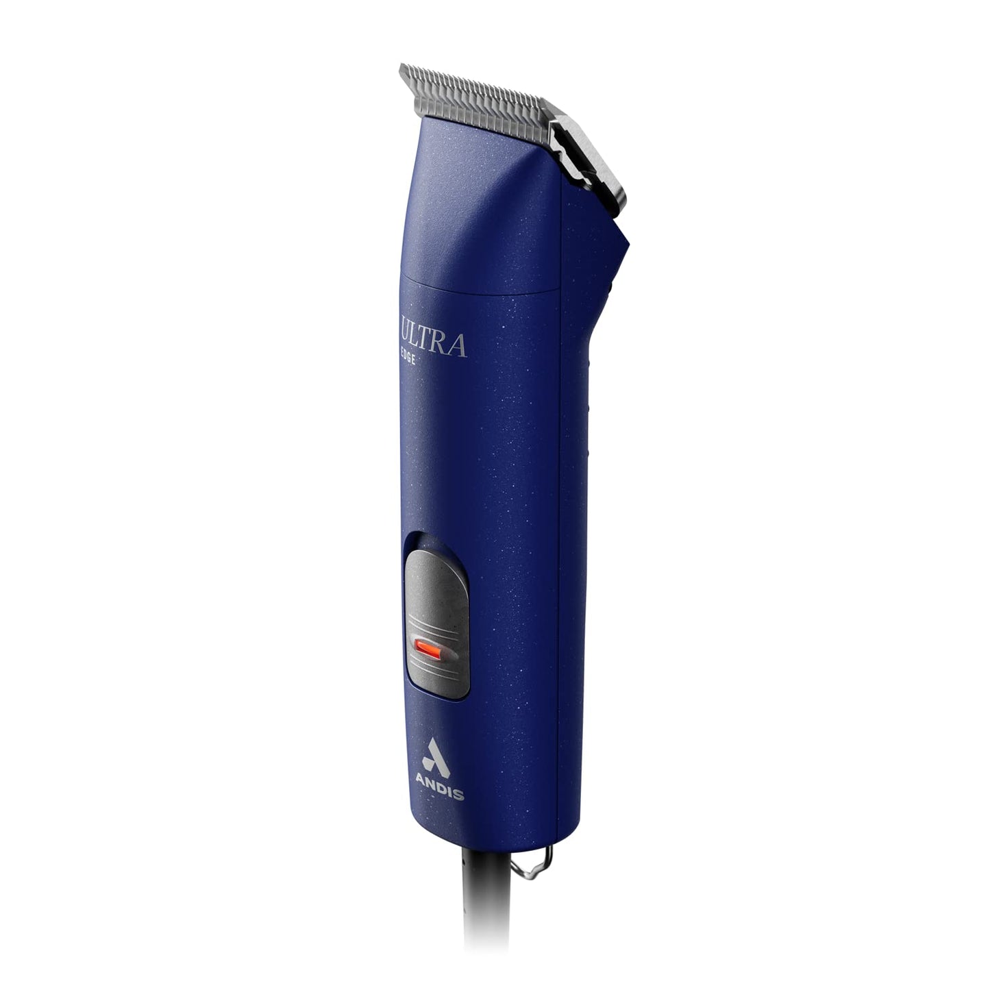 White Smoke Andis Professional UltraEdge Super 2-Speed Detachable Blade Dog/Pet Clipper, Rotary Motor with Shatter-Proof Housing, Runs Calm & Silent, 14-Inch Cord, for All Dog Coats & Breeds, 120 Volts, Blue