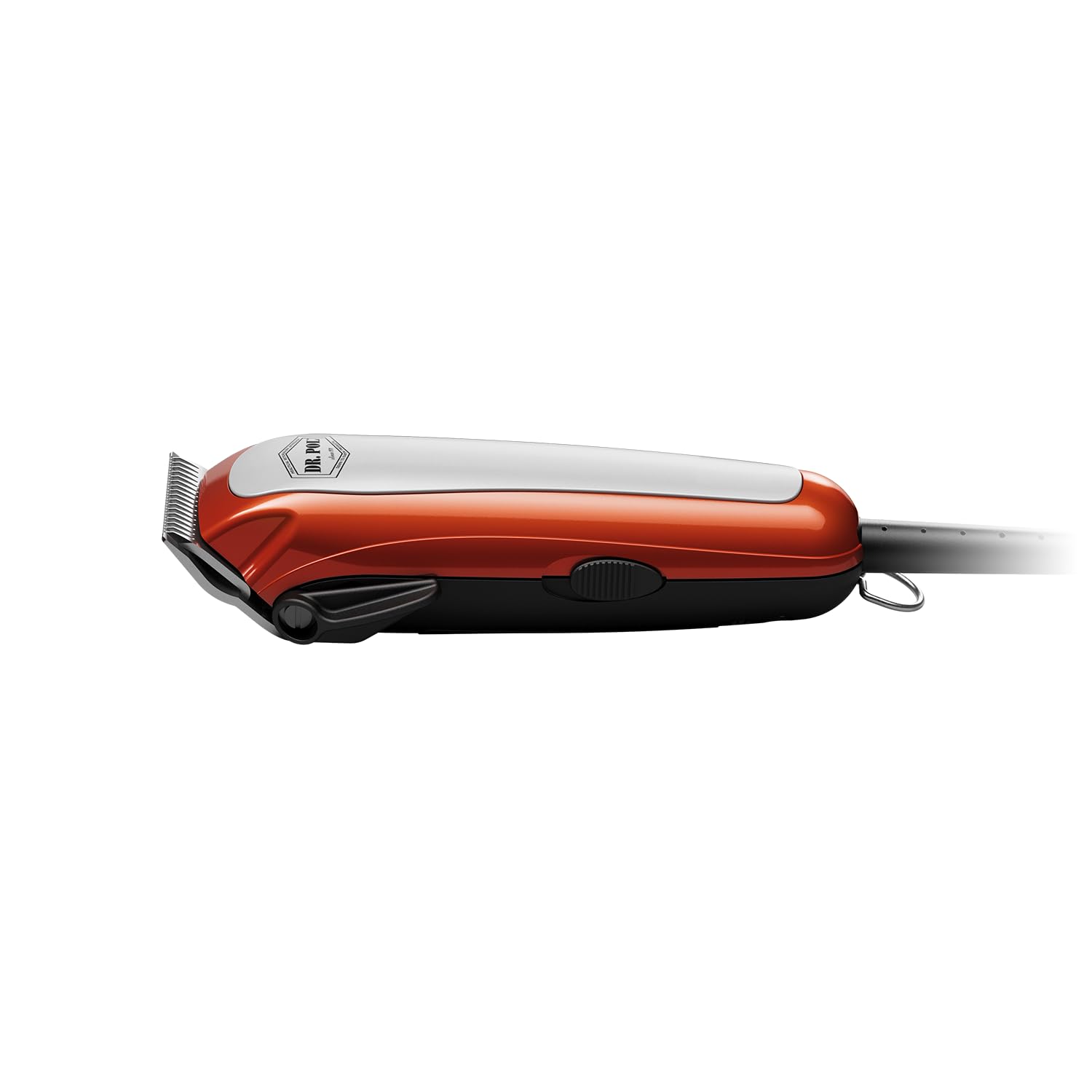 White Smoke Andis Dr Pol Easy Clip Ultra Adjustable Blade Clipper Kit, Ultimate Grooming Tool for DIY Touch-Ups on Single-Coated Breeds with Thin to Medium Coats, Orange, 561116