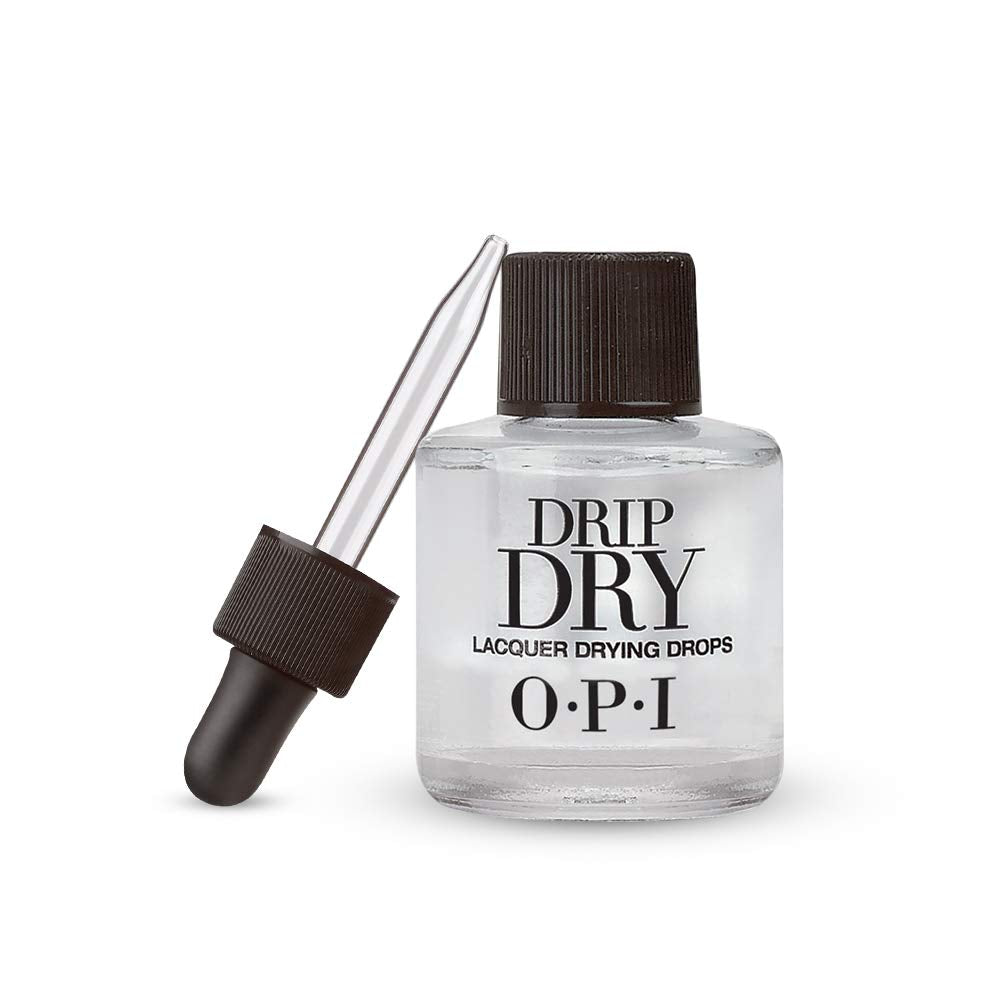 White Smoke OPI Nail Lacquer Top Coats, Original, 0.5 fl.oz, Drip Dry Lacquer Drying Drops, 0.3 fl.oz