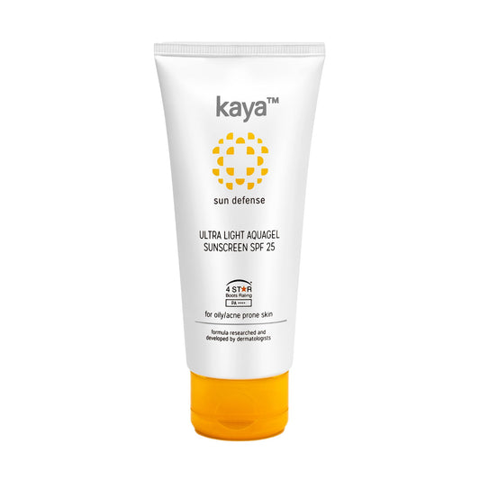 White Smoke Kaya Skin Clinic SPF 25 Ultra Light Aquagel Sunscreen, 50ml