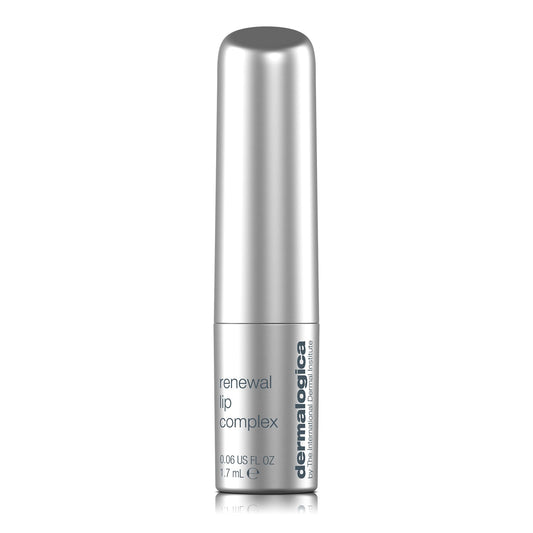 White Smoke Dermalogica Renewal Lip Complex (0.06 Fl Oz) Anti-Aging Lip Balm Moisturizer for Dry Lips - Smoothes Rough, Uneven Lips and Minimizes Contour Lines