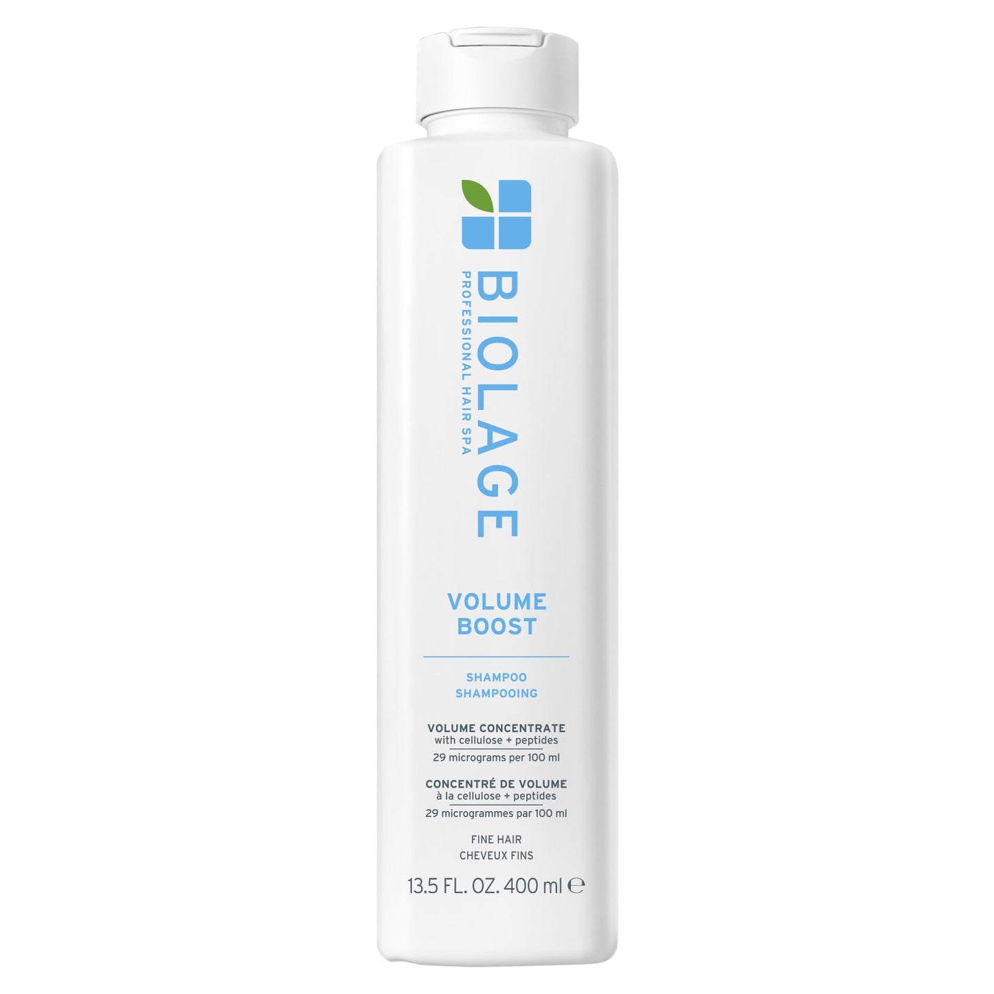 Lavender Biolage Volume Boost Shampoo for Fine Hair – Creates Lasting, Lightweight Volume, Root Lift & Shine, With Cellulose and Peptides, Vegan, Paraben and Silicone-Free, 13.5 Fl Oz