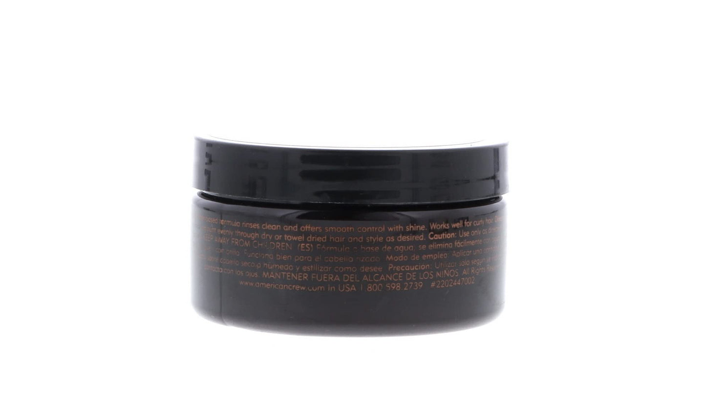 Dark Slate Gray Men's Hair Pomade by American Crew, Medium Hold with High Shine, 3 Oz (Pack of 2)