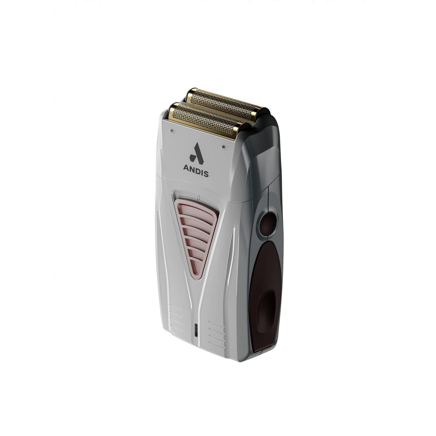 Gray Andis TS-1 17235 Pro Foil Lithium Titanium Foil Shaver, Cord/Cordless, Smooth Shaving Cordless Shaver with Charger, Gray