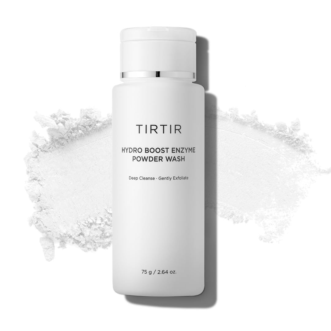 White Smoke TIRTIR Hydro Boost Enzyme Cleansing Powder, 2.64 Oz