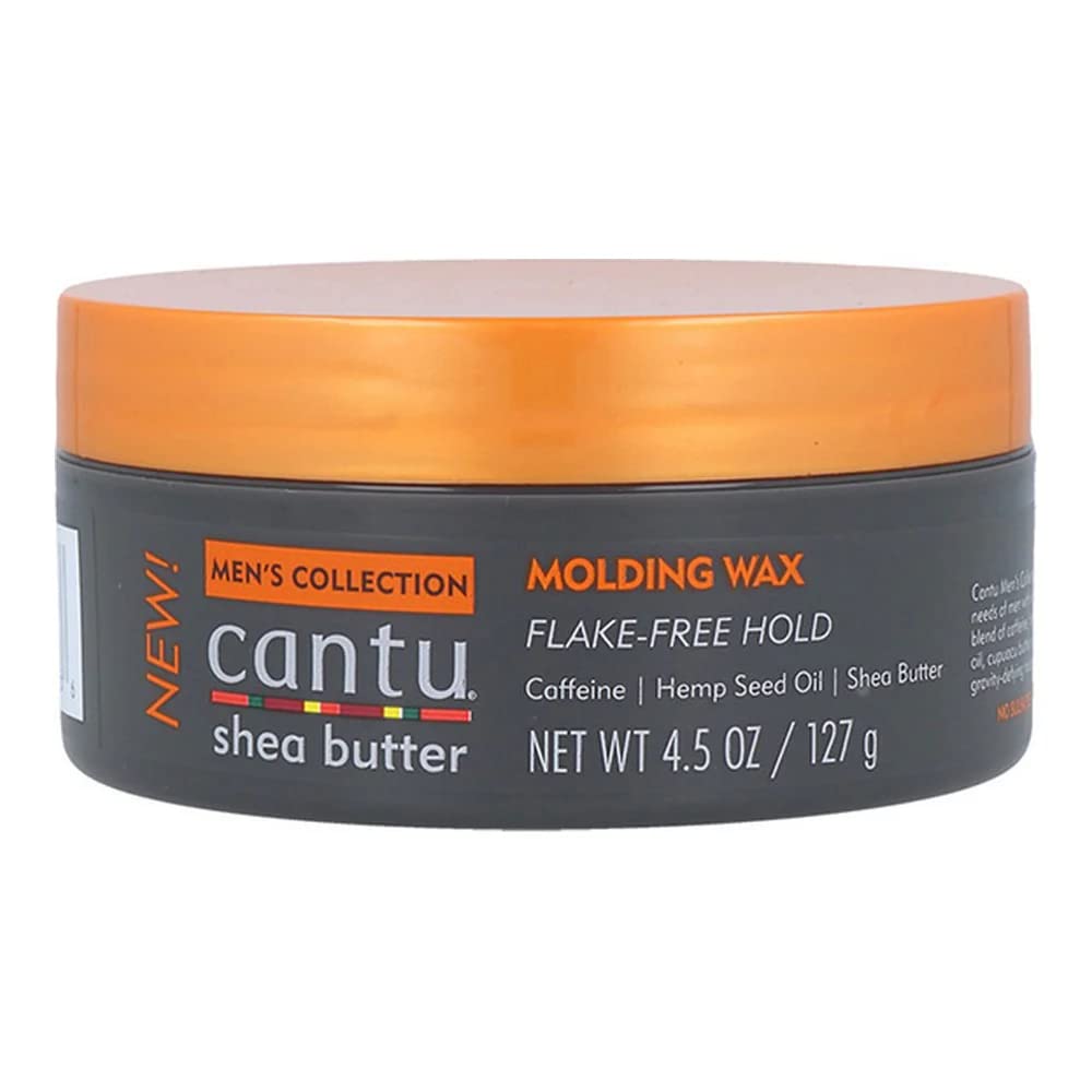 Dim Gray Cantu Mens Molding Wax, 4.5 Ounce