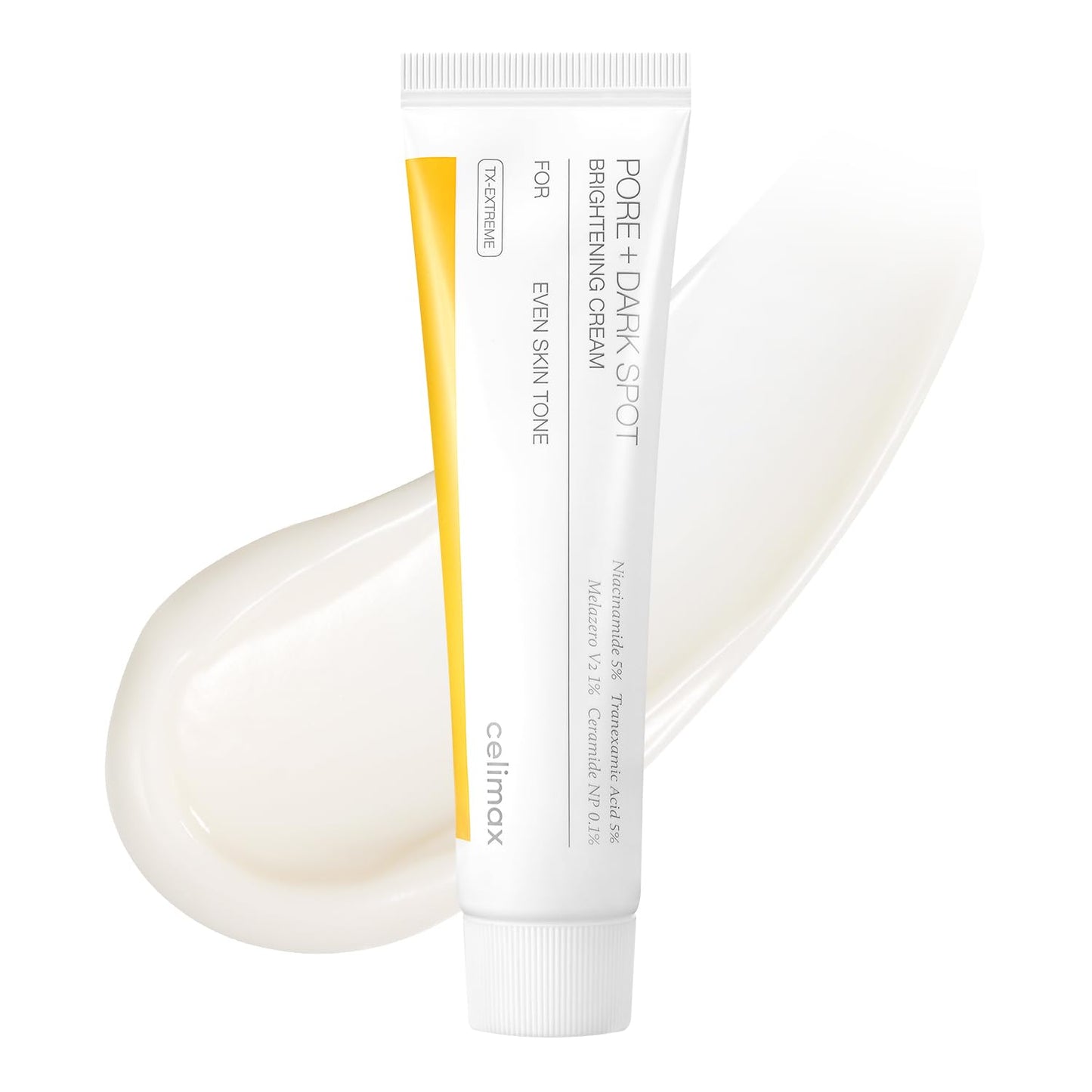 White Smoke celimax Pore+Dark Spot Cream | with Niacinamide, Tranexamic Acid, TXA Cream, Pore Minimizer, Non-Irritating, Hydrating, For Sensitive Skin, 35ml, Mothers Day Gift