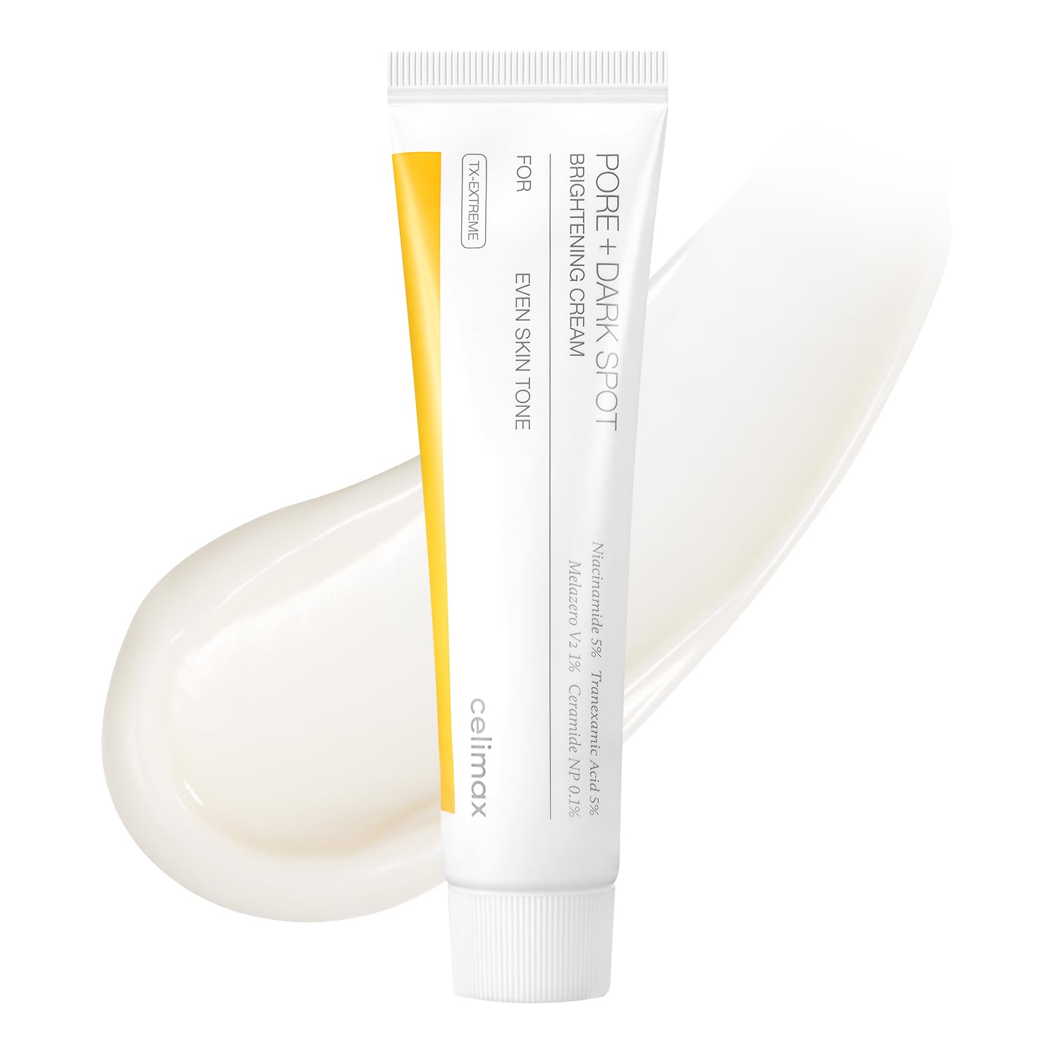 White Smoke celimax Pore+Dark Spot Cream | with Niacinamide, Tranexamic Acid, TXA Cream, Pore Minimizer, Non-Irritating, Hydrating, For Sensitive Skin, 35ml, Mothers Day Gift
