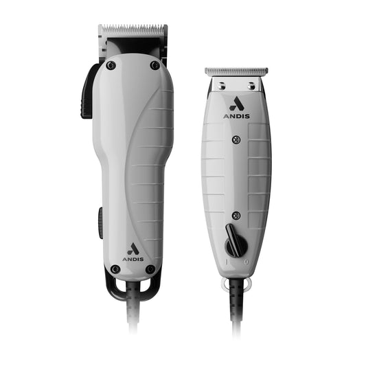 White Smoke Andis Professional Barber Combo Clipper Set (Pack of 1)