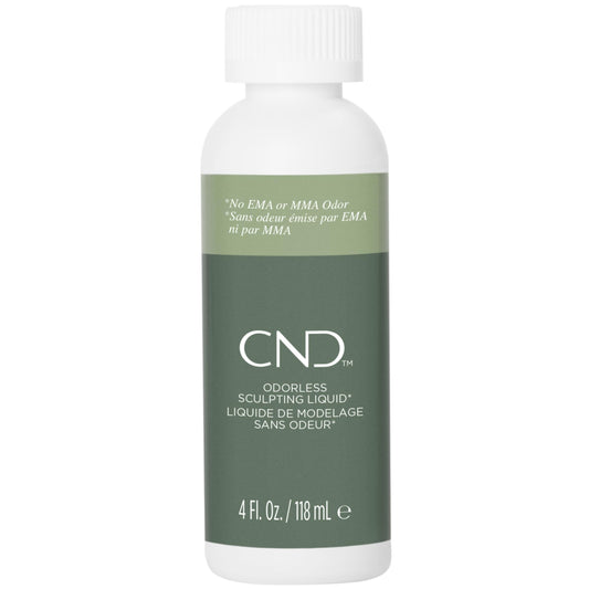 Dim Gray CND Odorless Sculpting Liquid, 4 fl oz.