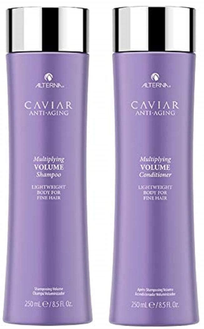 White Smoke Alterna Haircare Caviar Anti-Aging Multiplying Volume Shampoo and Conditioner Set