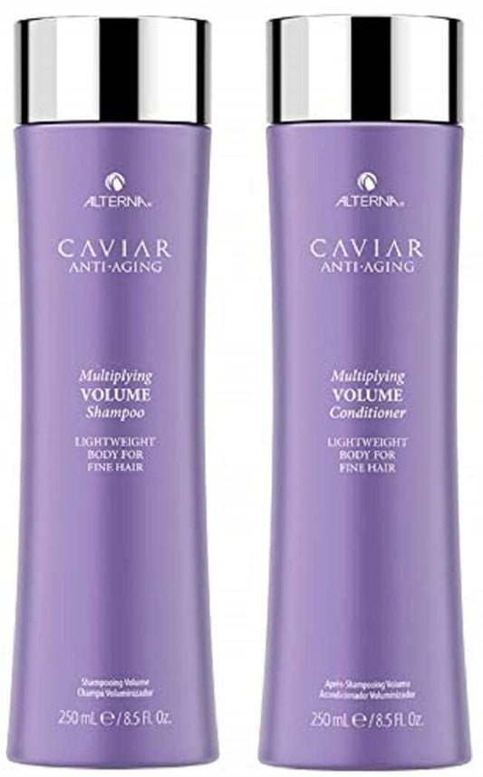 White Smoke Alterna Haircare Caviar Anti-Aging Multiplying Volume Shampoo and Conditioner Set