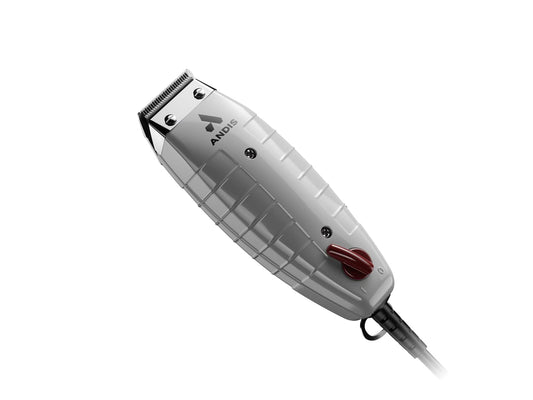 White Smoke Andis 04685 Professional Outliner ll Square Blade Beard Trimmer - Blade Zero Gapper, Carbon Steel Blade - Grey