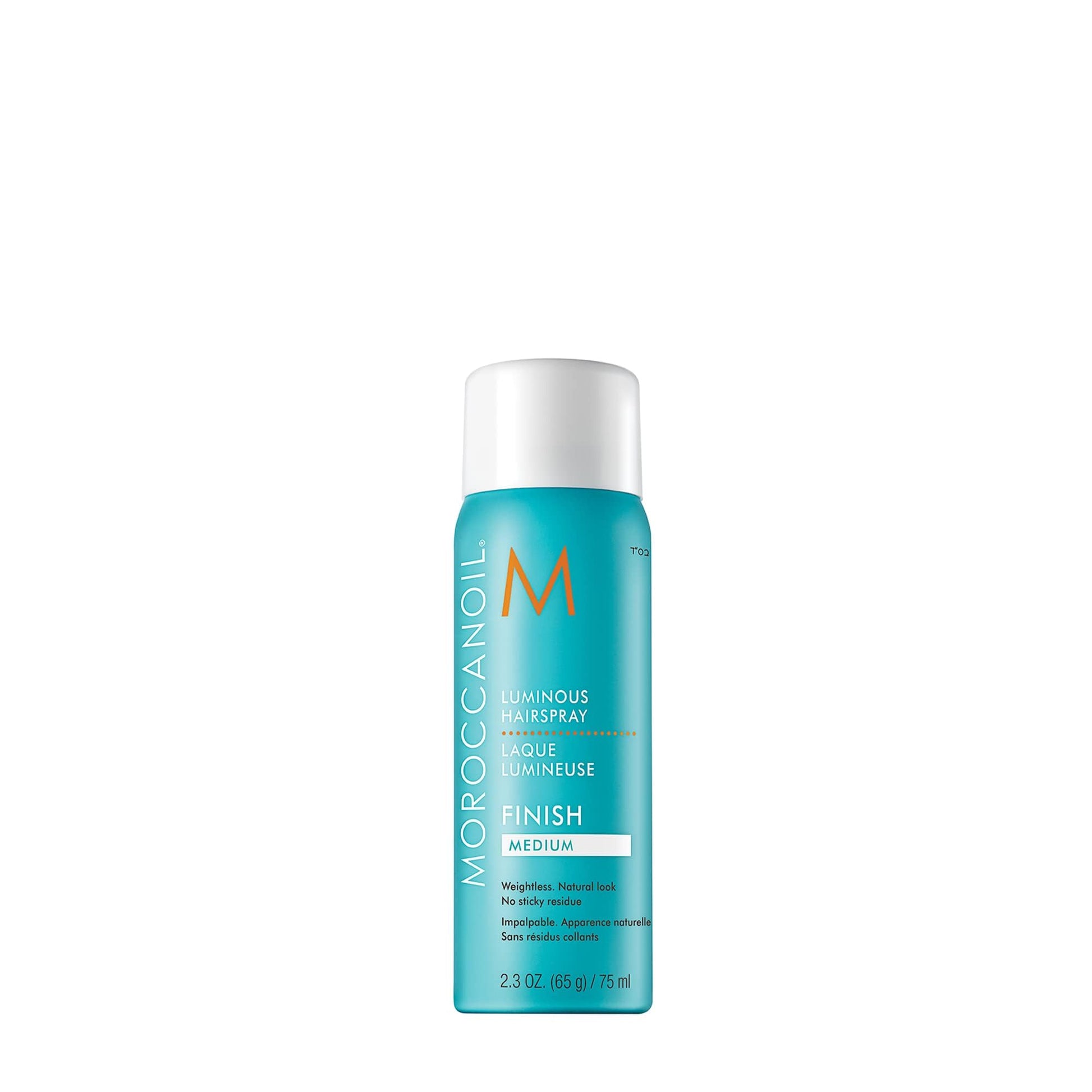 White Smoke Moroccanoil Luminous Hairspray Medium, Travel Size, 2.3 Fl Oz