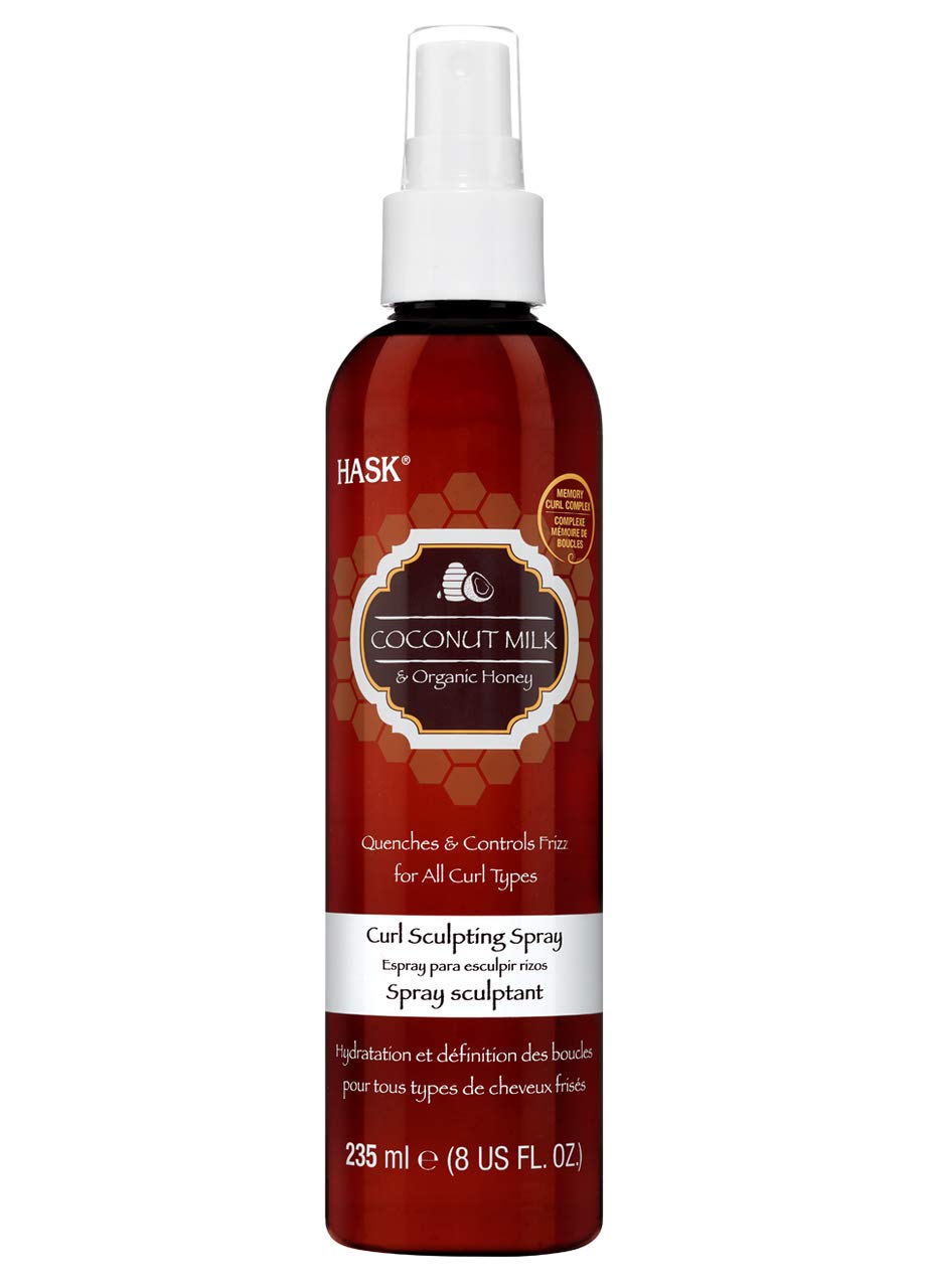 White Smoke Hask Coconut Milk & Honey Curl Sculpting Spray