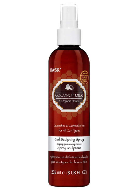 White Smoke Hask Coconut Milk & Honey Curl Sculpting Spray