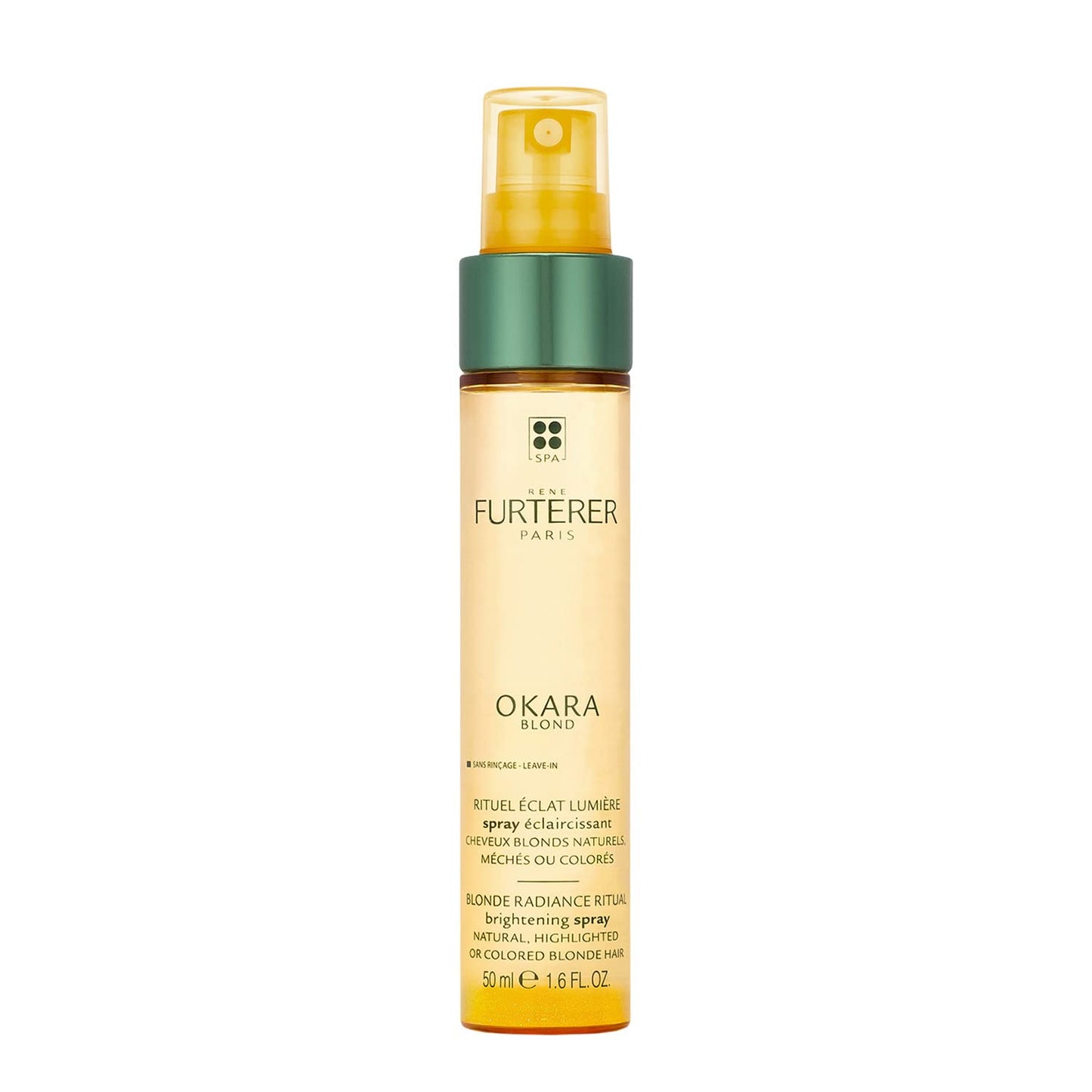Wheat Rene Furterer OKARA BLONDE Brightening Spray, Natural Highlighted & Bleached Blonde