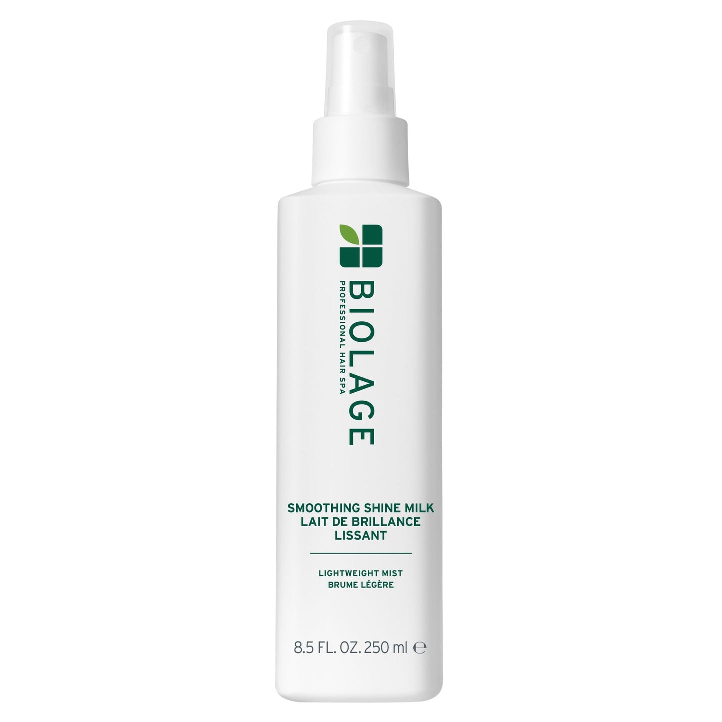 Lavender Biolage Smooth Shine Milk - Smoothing Leave-In Spray, Adds Shine, Reduces Frizz, Lightweight Hold, Styling Primer, Vegan & Paraben-Free