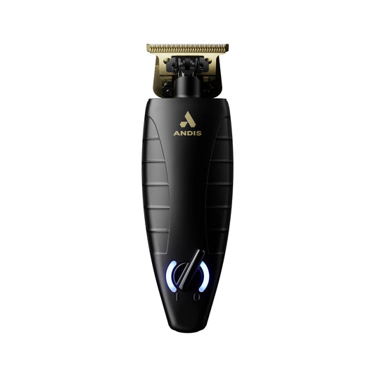 Black Andis 74150 GTX-EXO Professional Cord/Cordless Lithium-ion Electric Beard & Hair Trimmer with Charging Stand, Black