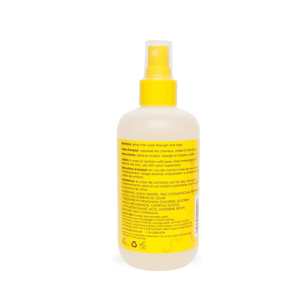 White Smoke Mixed Chicks Kids Tangle Tamer - Light and Moisturizing Styling Formula for Frizz-free Curls, 8 fl.oz.