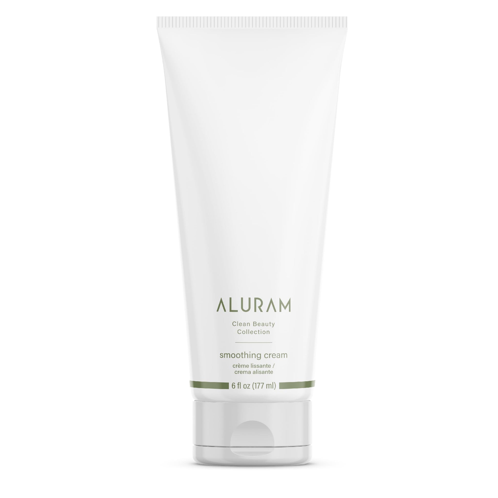 White Smoke ALURAM Coconut Water Smoothing Cream, Frizz-Free Shine for All Hair Types, 6 Fl Oz