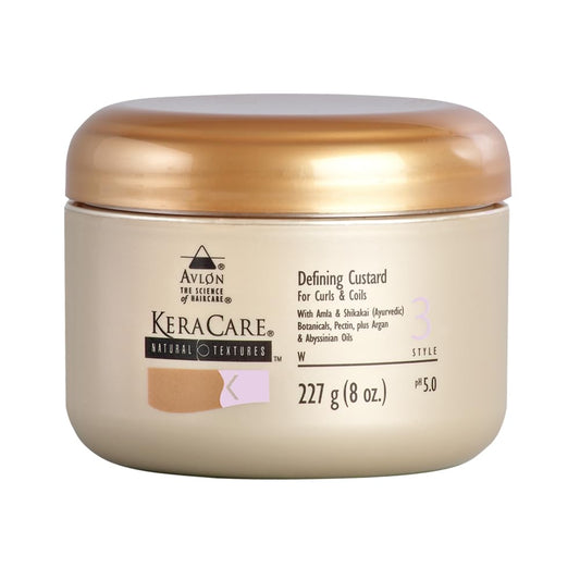 Gray Avlon Keracare Natural Textures Defining Custard, 8 Ounce