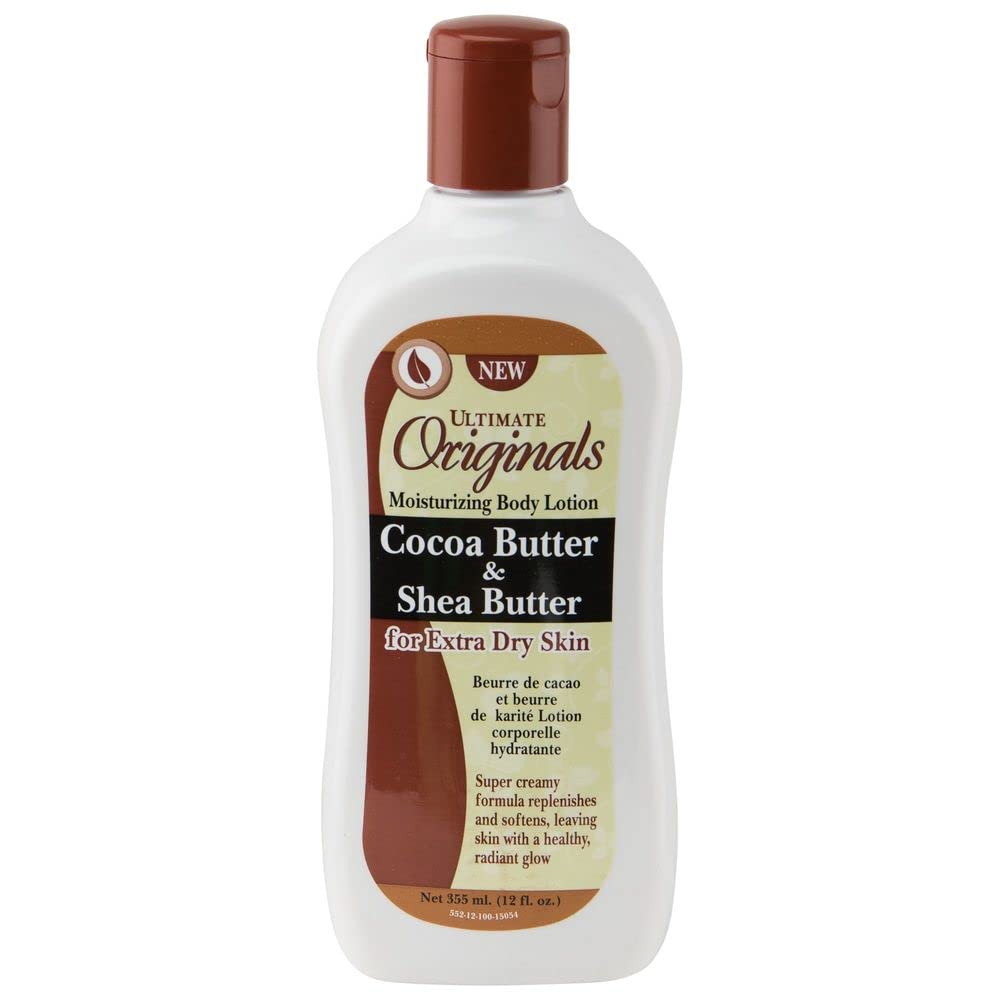 White Smoke Africa's Best Cocoa Butter and Shea Body Lotion, 12 Ounce