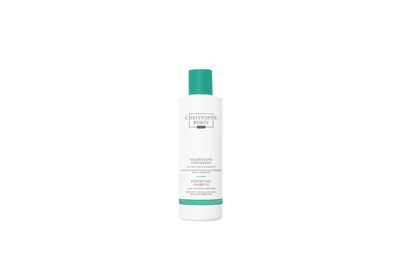 White Smoke Christophe Robin Fortifying Shampoo with Amaranth Peptides for Thinning and Weakened Hair - Reduces Breakage 8.4 fl. oz