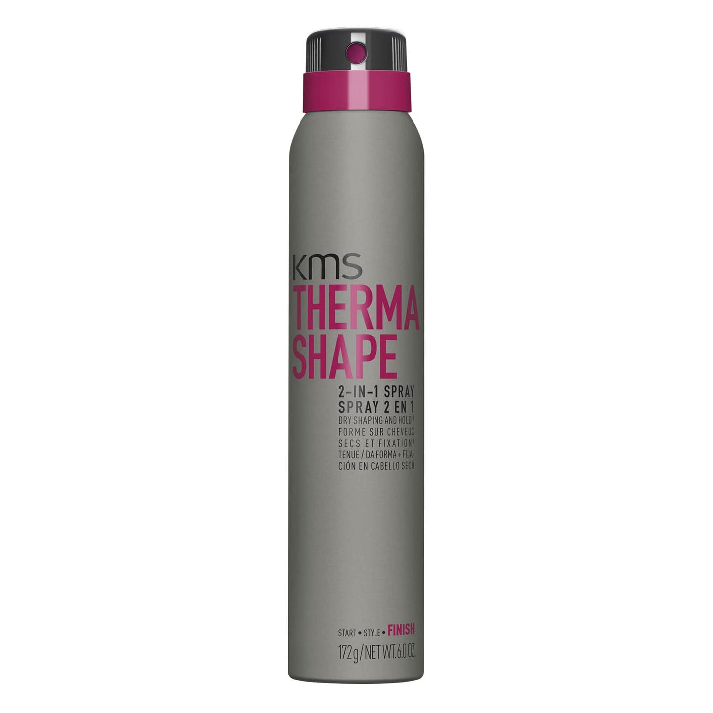 Light Slate Gray KMS THERMASHAPE 2-in-1 Spray, 6.0 oz