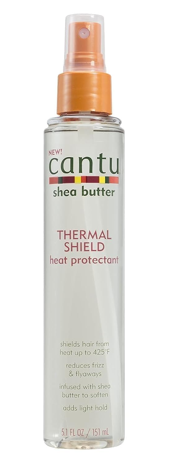 Gray Cantu Shea Butter Thermal Shield Heat Protectant, 5.1 Fluid Ounce