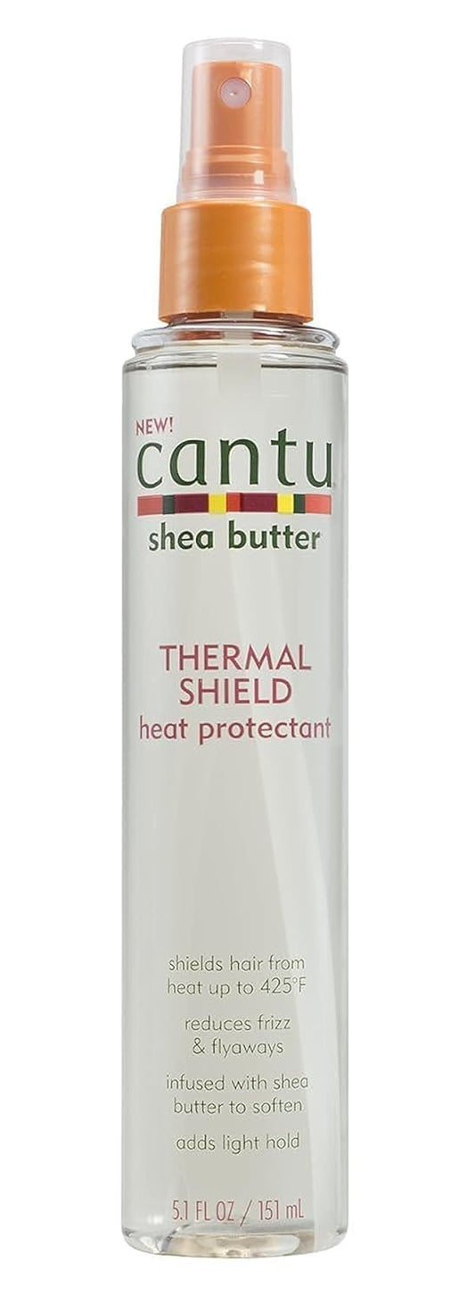 Gray Cantu Shea Butter Thermal Shield Heat Protectant, 5.1 Fluid Ounce