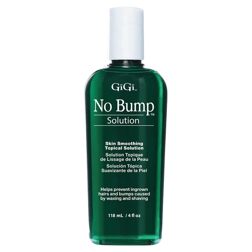 White Smoke GIGI No Bump Skin-Smoothing Topical Solution, Helps Prevent Razor Burns, Hair Bumps, and Ingrown Hair After Waxing or Shaving, Soothes and Calms Skin, Suitable for Men and Women, 4 fl oz - 1 Pack