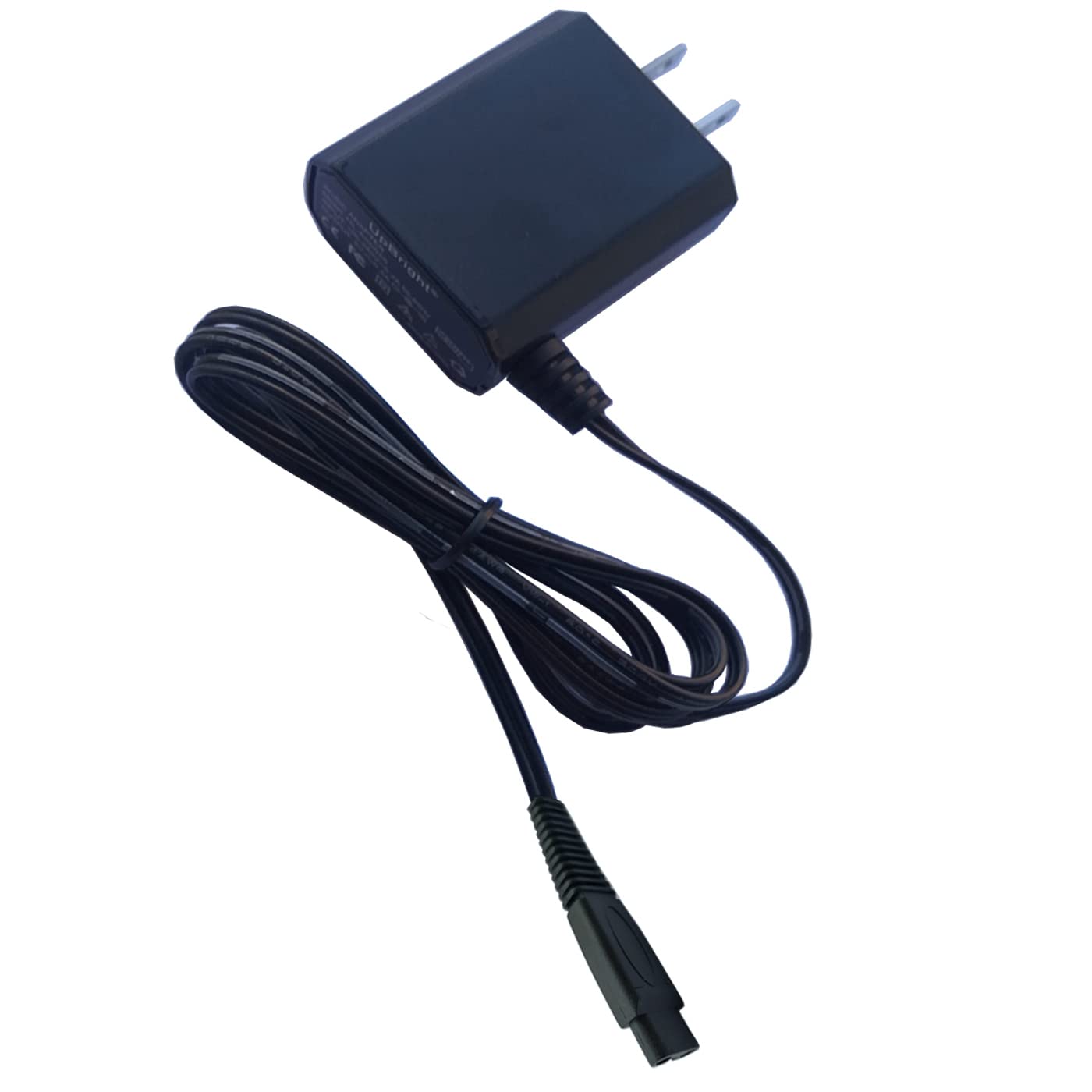 White Smoke UpBright 2Pin 5V AC/DC Adapter Compatible with Andis CNG-1 Article# 65915 Cord/Cordless Animal Cat Dog Pet Nail Grinder AN65915 Groomers Rechargeable E-TEK ZDJ050100US Lithium-ion Battery Charger 5VDC