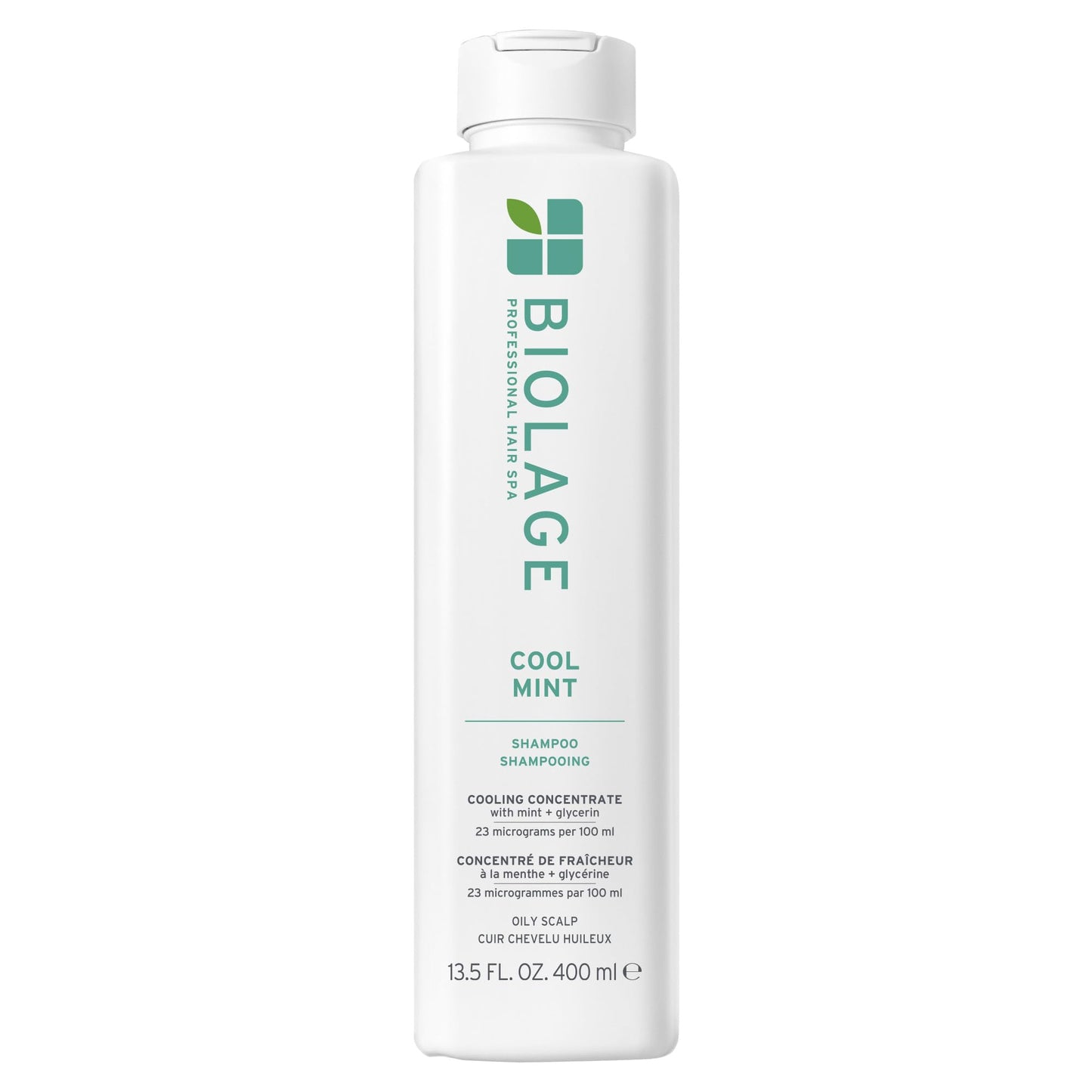 Lavender Biolage Cool Mint Shampoo - Balancing Shampoo for Oily Scalp, Gently Cleanses, Refreshes & Helps Balance, Mint & Glycerin, Vegan & Paraben-Free, 13.5 Fl Oz