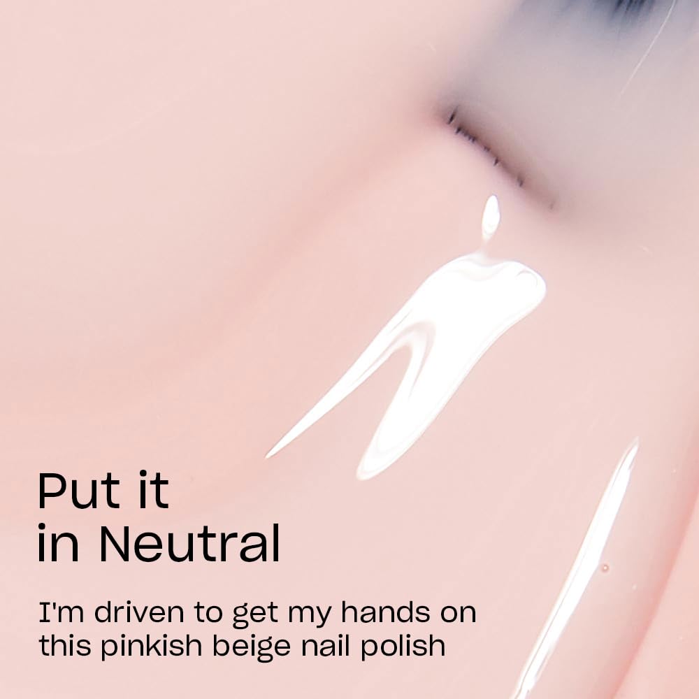 Thistle OPI Nail Lacquer & On Point Press On Nails, Put it in Neutral Bundle | Sheer Soft Short Round Press-On Nails 24 Count with Nail Glue with Matching Nail Lacquer Polish Shade