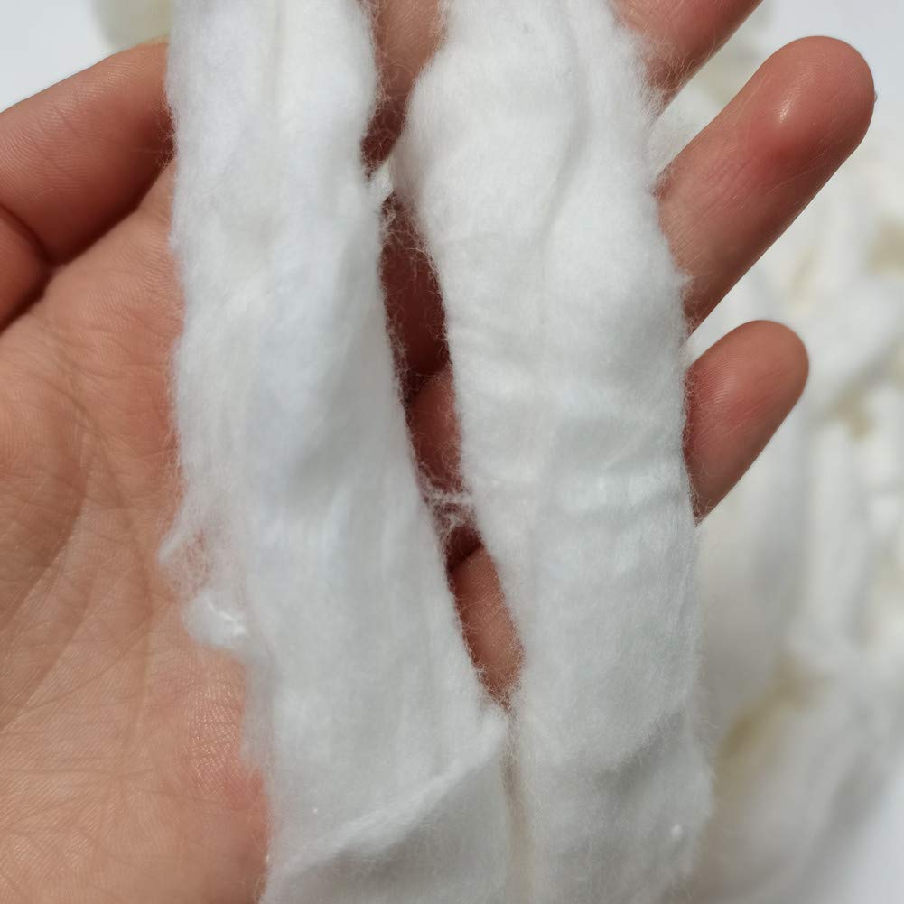 Gray Cotton Beauty Coil 100% Cotton Strips for Hair Perms Cleaning Manicures Pedicures and Salon Care