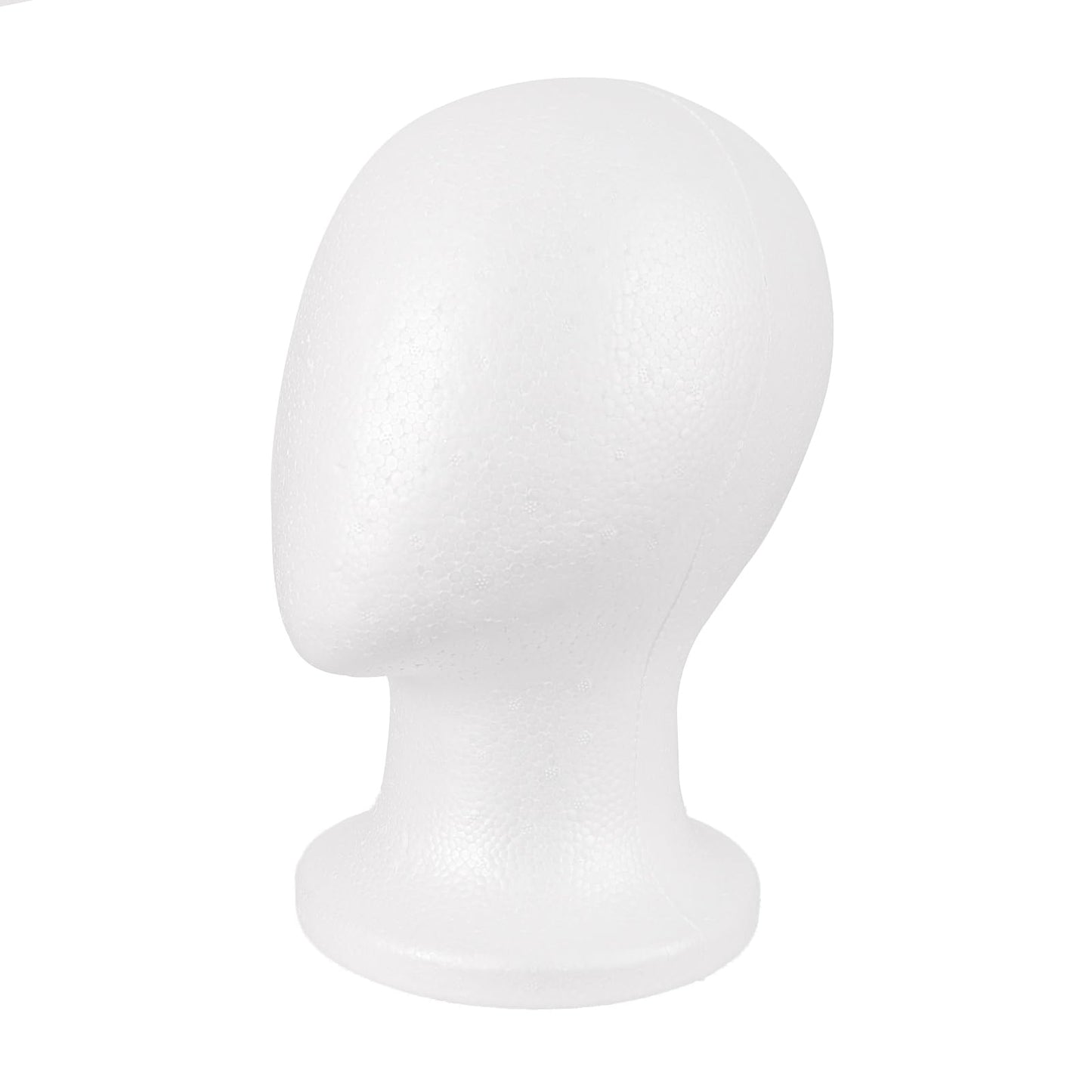 White Smoke MapofBeauty Mannequin Heads Foam Wigs Holder Hats DIY Wig Head Styrofoam Wig Stand (White)