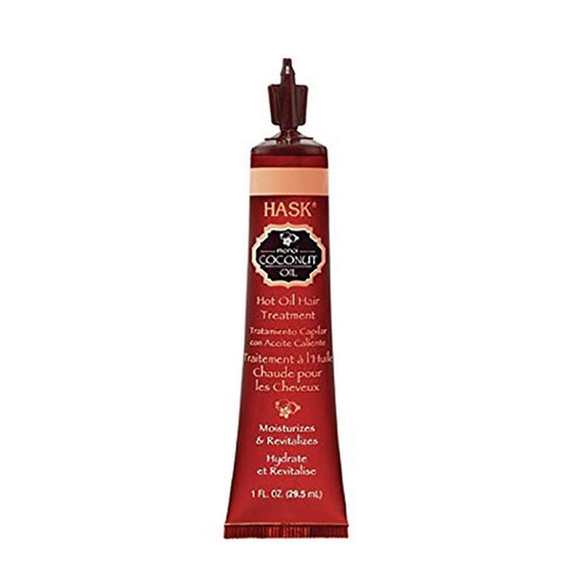 White Smoke HASK Coconut Monoi Hot Oil Treatment, 1 Oz, HAS0023083
