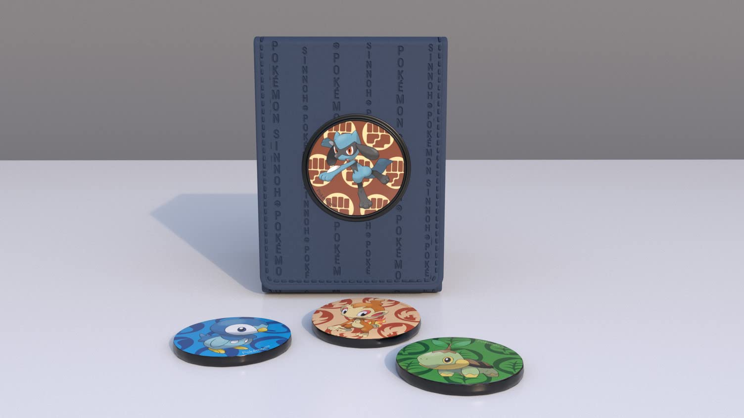 Light Gray Ultra Pro - Sinnoh Alcove Click Deck Box for Pokemon, MTG, Baseball, Basketball, Football and other Trading Cards or Board Games