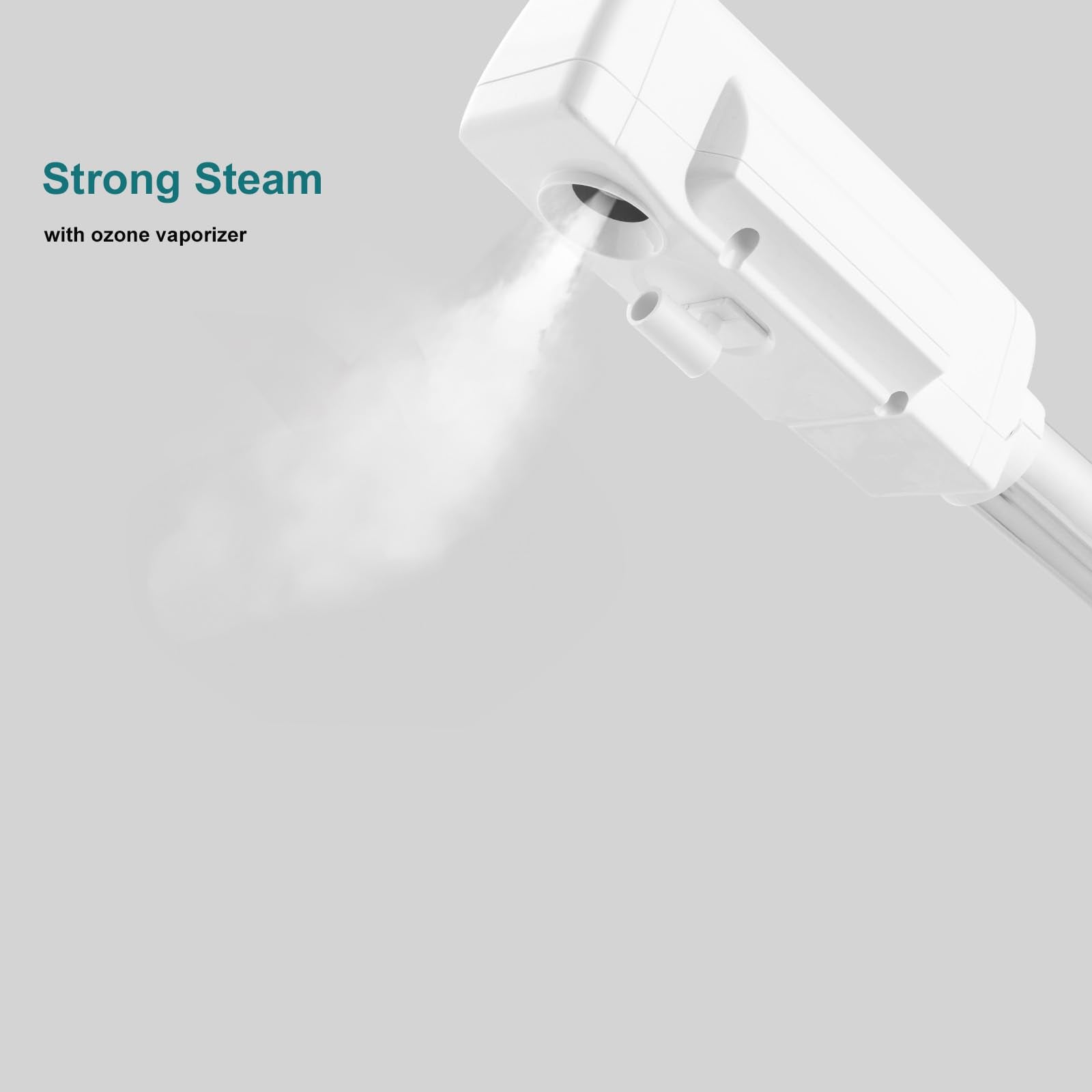 Light Gray Winado Professional Facial Steamer with Touch Screen, Esthetician Steamer Humidifier Face Spa Mist Steam for Home Beauty Salon, Personal Skin Care Deep Cleaning, White