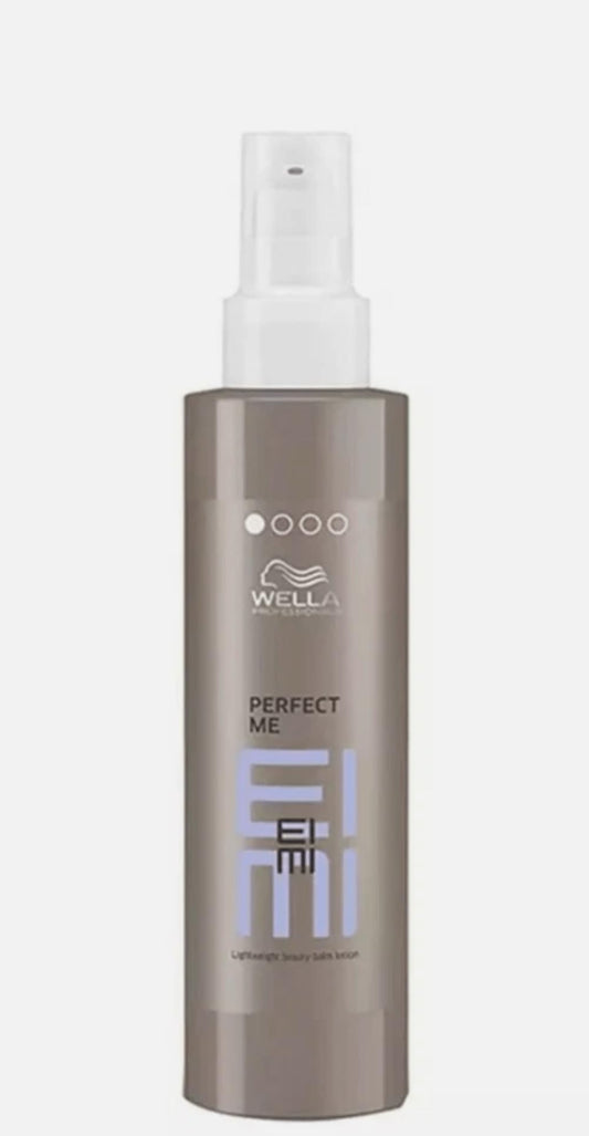 Slate Gray Wella Professionals EIMI Perfect Me | Lightweight Beauty Balm BB Lotion with Heat Protectant | Instant Moisture, Smoothness, & Shine | 3.4 Fl Oz