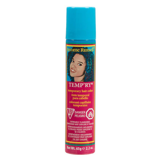 Light Sea Green Jerome Russell Auburn Spray-On Hair Color - Intense, Fast-Drying, Non-Sticky, Travel Size Hair Dye for Vivid, Instant Color, 2.2 oz