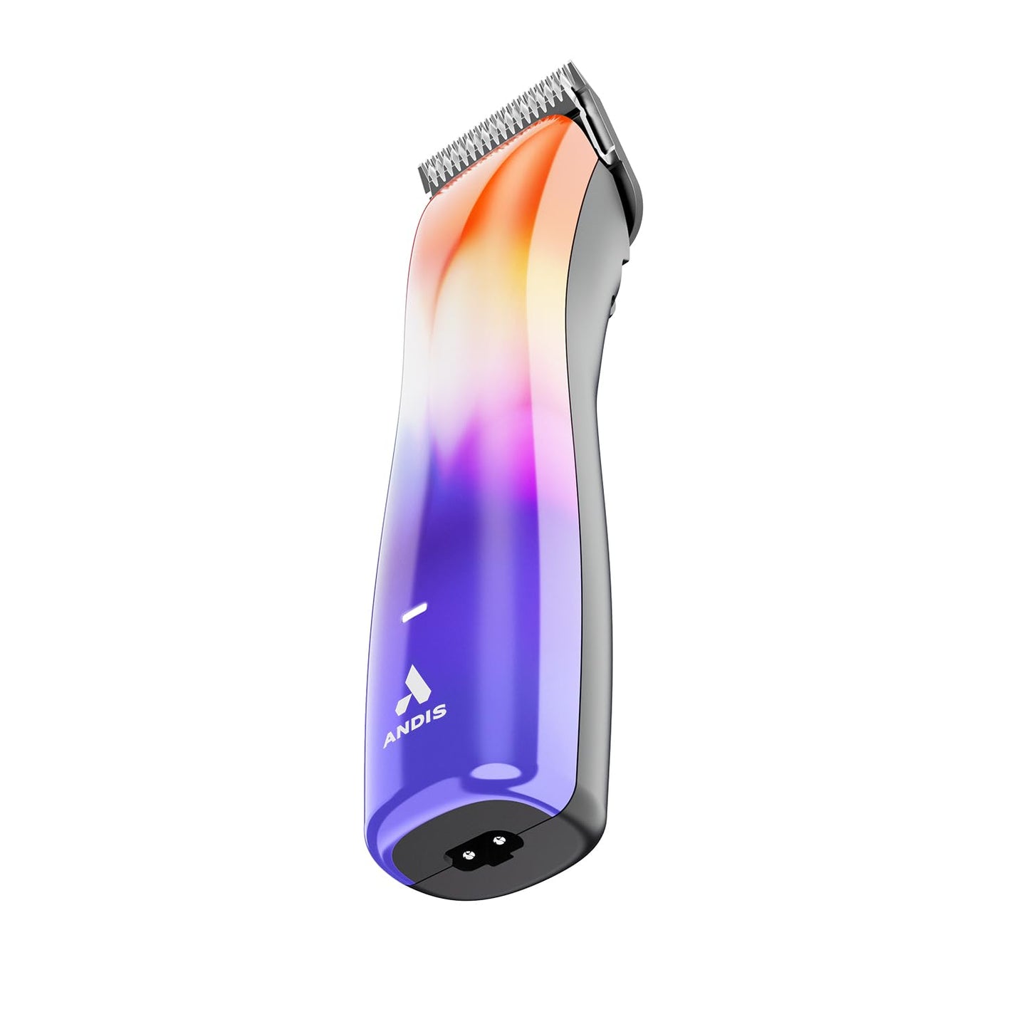 White Smoke Andis 563125 Emerge Lite Cord/Cordless Pet Clipper – Detachable Blade, Single-Speed Rotary Motor, Stainless Steel Blade, Professional Grooming Performance